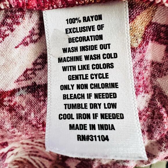 True Craft Colorful Floral Long Open Front Duster Wrap Aztec Southwestern OS - Picture 9 of 9